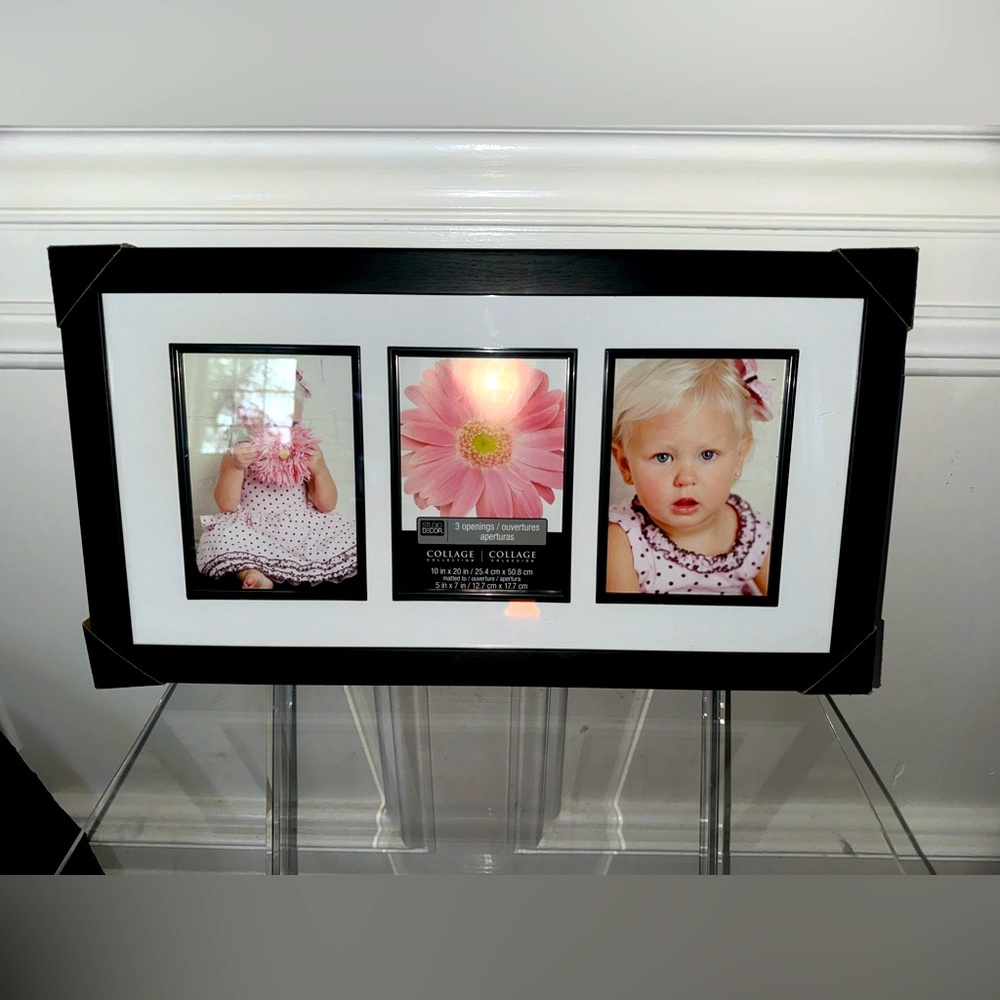 Three picture picture frame